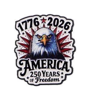 Patriotic Eagle Pin 331